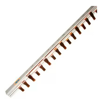 Шина соединительная PIN 3-фазная 63А (1м) Энергия, 5 шт - Электрика, НВА - Щитки и аксессуары для монтажа - Шины нулевые - . Магазин оборудования для автономного и резервного электропитания Ekosolar.ru в Мытищах