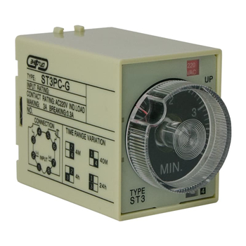 Реле времени 220V ST3PC-G (4-24h) Энергия, 10 шт - Электрика, НВА - Реле, автоматизация и управление - Реле времени - . Магазин оборудования для автономного и резервного электропитания Ekosolar.ru в Мытищах