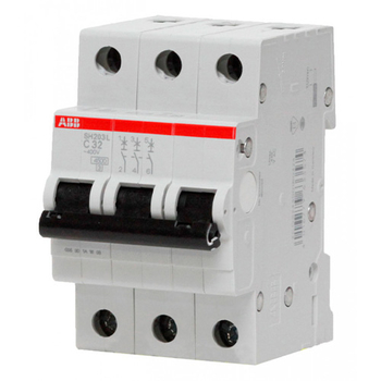 Автоматический выключатель ABB SH203L 3P 63А (С) 4,5 kA - Электрика, НВА - Модульное оборудование - Автоматические выключатели - . Магазин оборудования для автономного и резервного электропитания Ekosolar.ru в Мытищах
