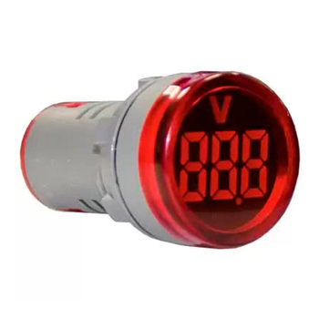 Индикатор значения напряжения AD22-RV красный Энергия - Электрика, НВА - Устройства управления и сигнализации - Сигнальная аппаратура - . Магазин оборудования для автономного и резервного электропитания Ekosolar.ru в Мытищах