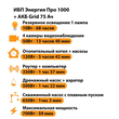 ИБП для котла Энергия Про 1000 + Аккумулятор Grid 75 Ah 12 v (700Вт - 59мин) - ИБП и АКБ - ИБП для котлов - . Магазин оборудования для автономного и резервного электропитания Ekosolar.ru в Мытищах