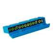 Шина TS-0609H 12 way в синем корпусе Энергия, 10 шт - Электрика, НВА - Щитки и аксессуары для монтажа - Шины нулевые - . Магазин оборудования для автономного и резервного электропитания Ekosolar.ru в Мытищах