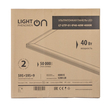 Панель ультратонкая светодиодная LightPhenomenON LT-UTP-01-IP40-40W-4000К - Светильники - Для общественных зданий - . Магазин оборудования для автономного и резервного электропитания Ekosolar.ru в Мытищах