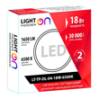 Светильник LightPhenomenON Downlight LT-TP-DL-04-18W-6500K накладной круглый Ф170 LED - Светильники - Светильники DOWNLIGHT - . Магазин оборудования для автономного и резервного электропитания Ekosolar.ru в Мытищах